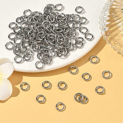 Tarnish Resistant 304 Stainless Steel Open Jump Rings LS-X-STAS-R065-42-1