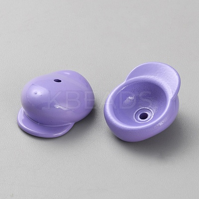 Opaque Acrylic Beads MACR-WH0007-135G-1