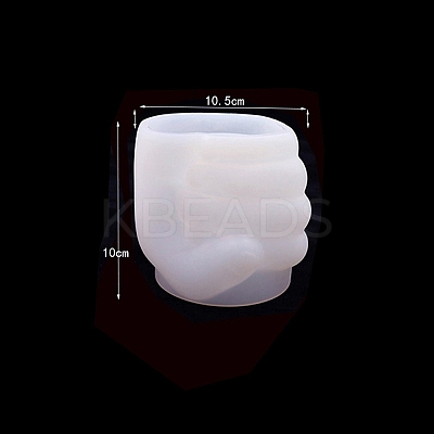 Fist Storage Box Food Grade Silicone Mold PW-WG87767-02-1