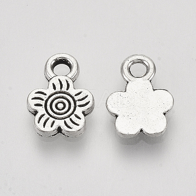 Tibetan Style Alloy Charms LS-TIBEP-S319-003AS-RS-1
