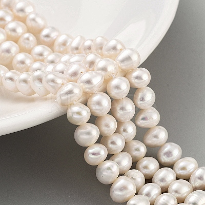 Natural Cultured Freshwater Pearl Beads Strands PEAR-C003-12H-X-1