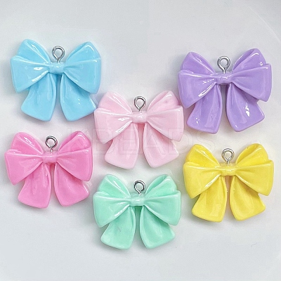 Opaque Resin Pendants RESI-V005-004-1