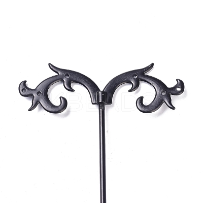 T Bar Iron Earring Displays Sets ODIS-P008-01B-1