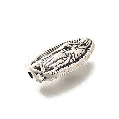 Tibetan Style Alloy Beads PALLOY-D291-07AS-1