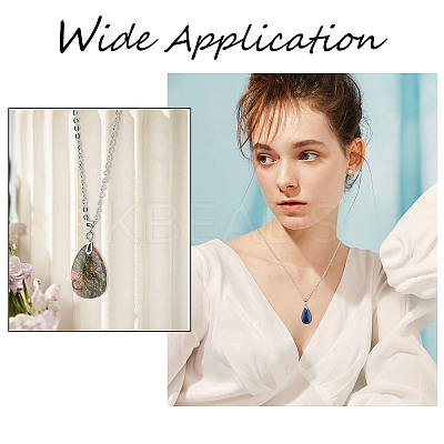 DIY Pendant Necklaces Making Kits DIY-UN0002-13P-1