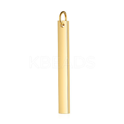 Ion Plating(IP) 304 Stainless Steel Pendants STAS-I311-14E-G-1