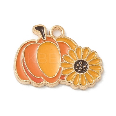 Thanksgiving Day Alloy Pendants ENAM-R007-01G-05-1