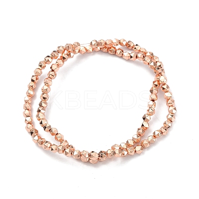 Synthetic Non-magnetic Hematite Beads Strands G-C024-06B-1