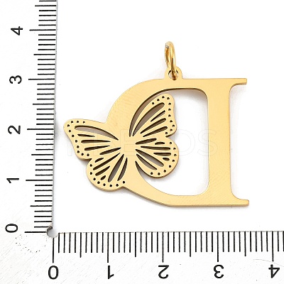 Ion Plating(IP) 201 Stainless Steel Pendants STAS-N103-184G-D-1