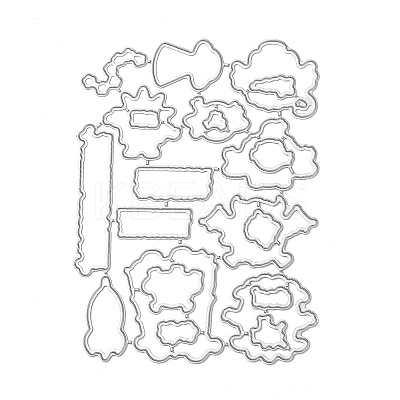 Carbon Steel Cutting Dies Stencils DIY-XCP0002-32-1