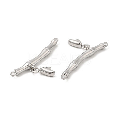 Non-Tarnish 304 Stainless Steel Connector Charms STAS-Z041-32P-1