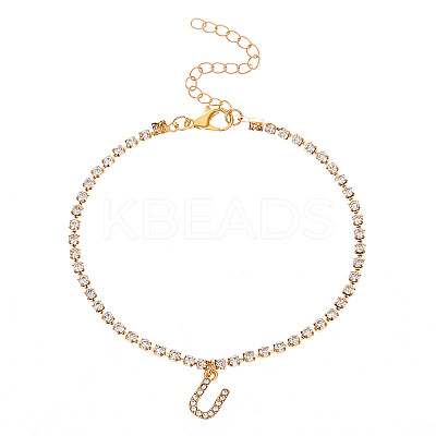 Fashionable and Creative Rhinestone Anklet Bracelets DA6716-21-1