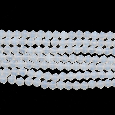 Imitation Jade Frosted Glass Bead Strands LS-EGLA-A039-J2mm-MD05-1
