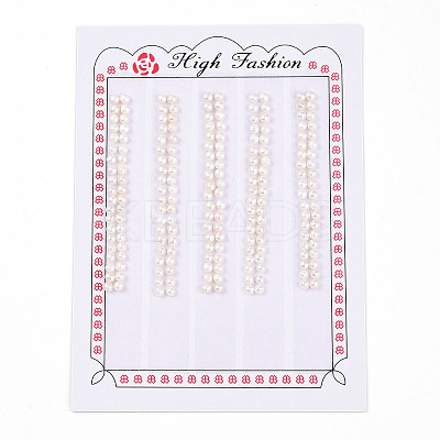 Grade 3A Natural Cultured Freshwater Pearl Beads PEAR-N018-3A-2530A-1