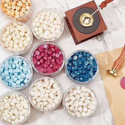 Sealing Wax Particles Kits for Retro Seal Stamp DIY-CP0003-55I-1