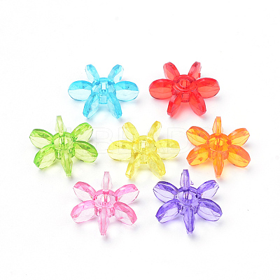 Transparent Acrylic Beads X-TACR-S144-12-1