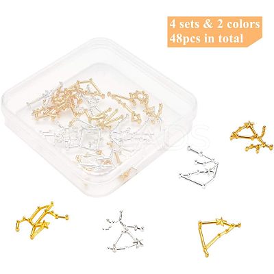 Zinc Alloy Cabochons PALLOY-OC0001-38-1
