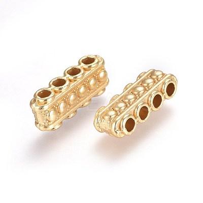 Tibetan Style Alloy Bead Spacer Bars TIBE-A16787-MG-NR-1