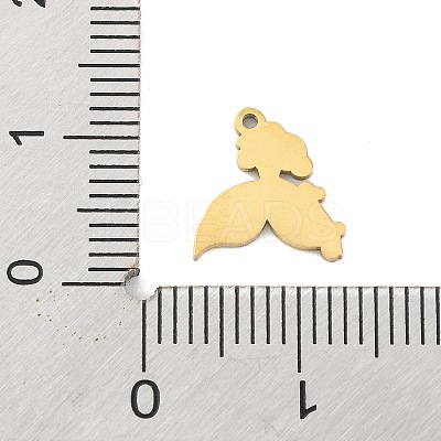 Ion Plating(IP) 304 Stainless Steel Charms STAS-N103-194G-03-1