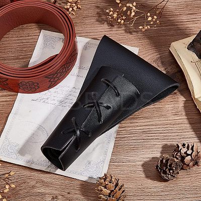 PU Leather Waist Sheath AJEW-WH0299-29B-1