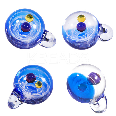 DIY Jewelry Galaxy Universe Ball Necklaces Making DIY-BC0009-20A-1
