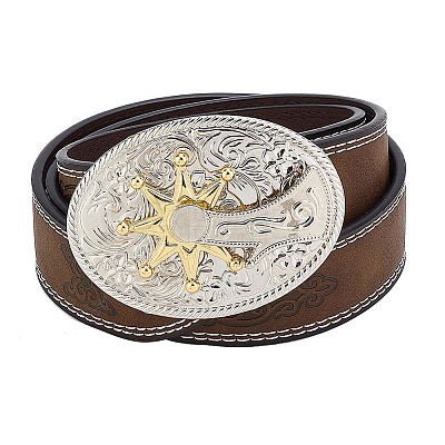 PU Leather Chain Belts AJEW-WH0010-35-1
