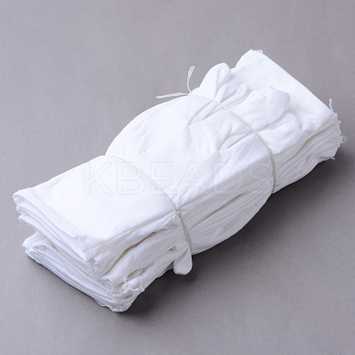Cotton Gloves AJEW-R061-01-1