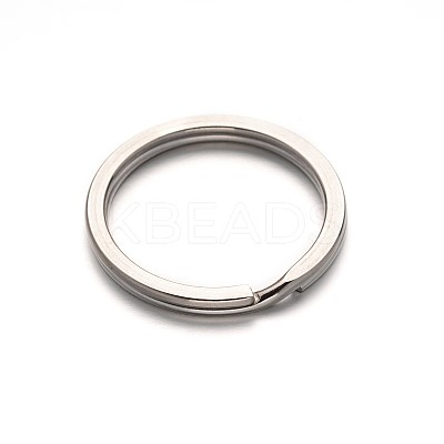 Tarnish Resistant 304 Stainless Steel Split Key Rings STAS-M216-04-1