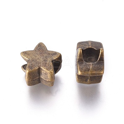 Tibetan Style European Beads LS-MPDL-Q194-AB-FF-1