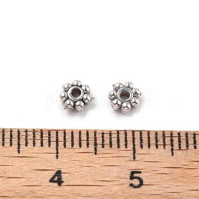 Tibetan Style Alloy Daisy Spacer Beads LS-FIND-XCP0003-41-1
