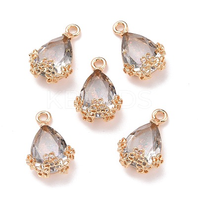 Rhinestone Pendants FIND-A006-01E-1