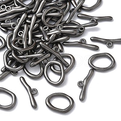 Alloy Toggle Clasps X-PALLOY-G014-B-1