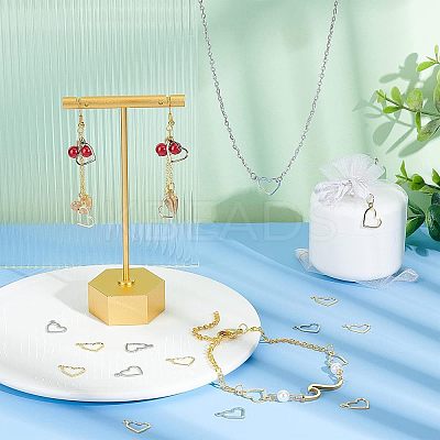 304 Stainless Steel Charms STAS-UN0015-86-1