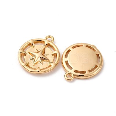 Brass Pendants KK-Z112-04G-1