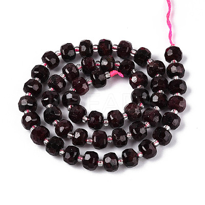 Natural Garnet Beads Strands G-T144-A01-04-1