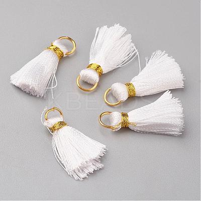 Nylon Tassel Pendant Decoration AJEW-F022-M-1