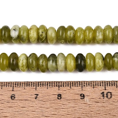 Natural Xiuyan Jade Beads Strands G-N367-02A-06-1