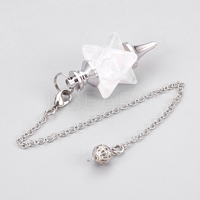 Natural Quartz Crystal Dowsing Pendulums X-KK-F756-08F-1
