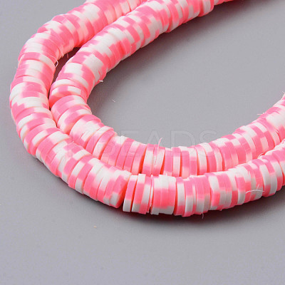 Handmade Polymer Clay Beads Strands CLAY-N008-010I-1