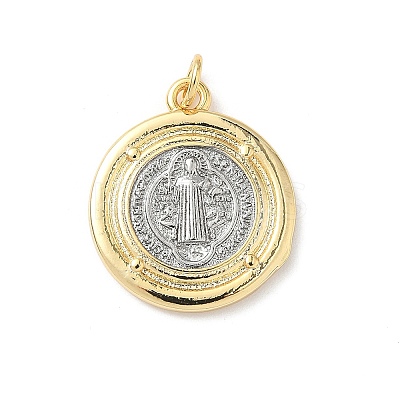 Brass Pendants KK-L239-050G-02-1
