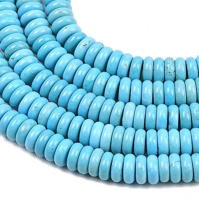 Natural Magnesite Beads Strands G-Z143-H01-04C-1