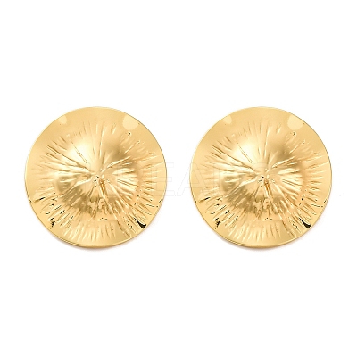 304 Stainless Steel Stud Earrings for Women EJEW-L296-021G-1