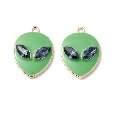 Alloy Enamel Pendants LS-ENAM-B048-02B-1