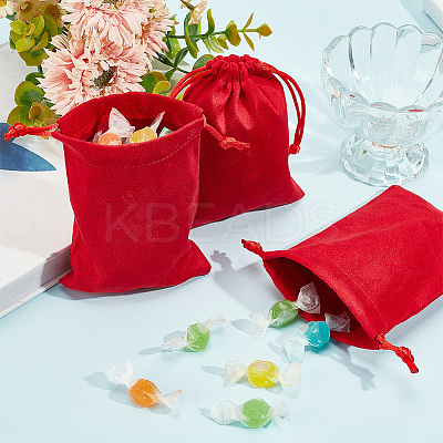 12Pcs Velvet Cloth Drawstring Bags TP-DR0001-01C-01-1