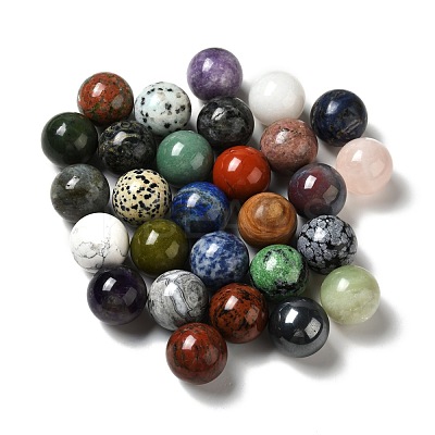 Natural Mixed Stone Beads G-A206-02-29-1