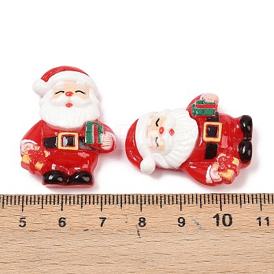 Christmas Opaque Resin Cabochons LS-CRES-Z015-01C-1