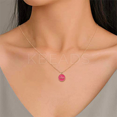 Alloy Pendants fore Enamel ENAM-CJ0001-32-1