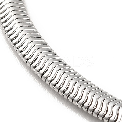 Rack Plating Brass Herringbone Chains Bracelet for Men Women BJEW-M227-01P-1