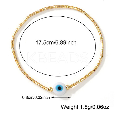 1Pc Glass Seed Beads Stretch Bracelets LS-KP5513-16-1