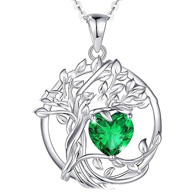 925 Sterling Silver Double-Layer Necklace PW-WGB13A5-05-1